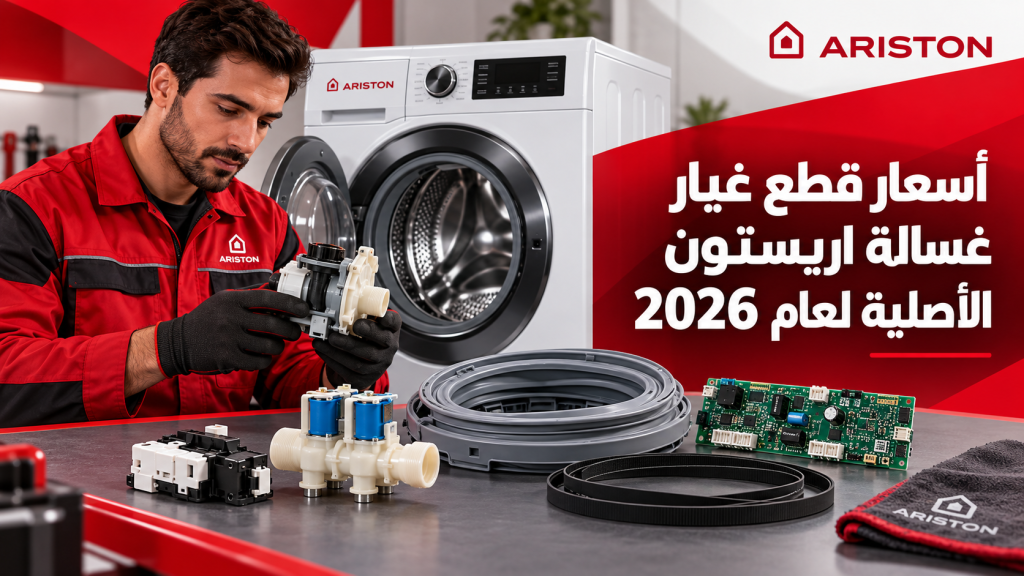 أسعار قطع غيار غسالة اريستون الأصلية لعام 2026