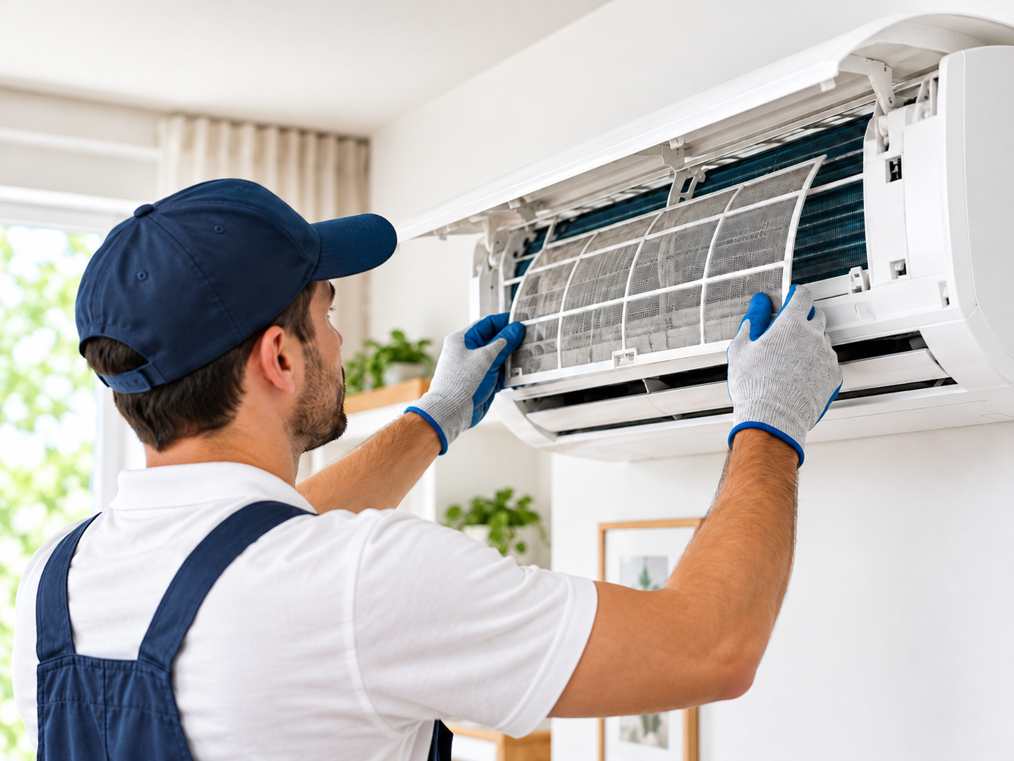 Air conditioner cooling performance inspection